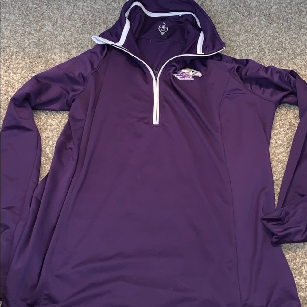 University of Wisconsin-Whitewater quarter zip up